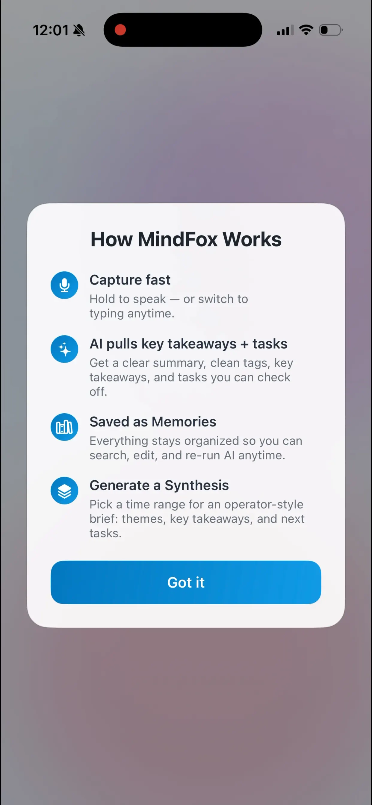 MindFox product screenshot
