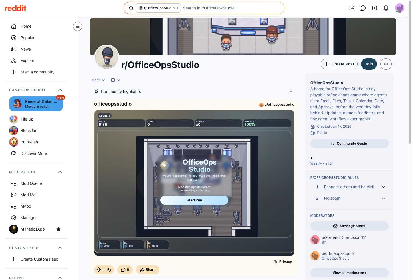 OfficeOps Studio preview